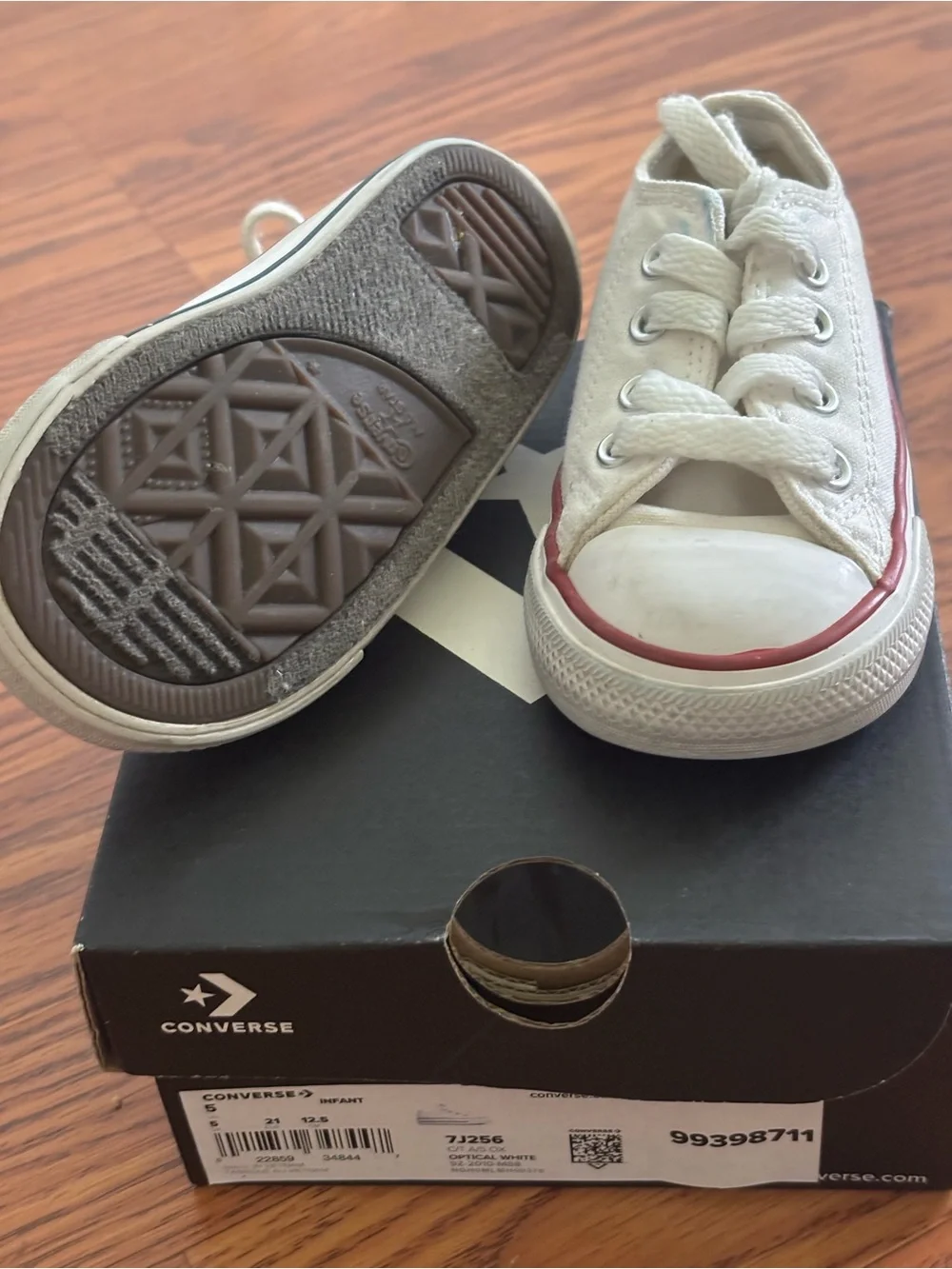 Converse TODDLER Black High BLACK Low WHITE Sneakers DUO